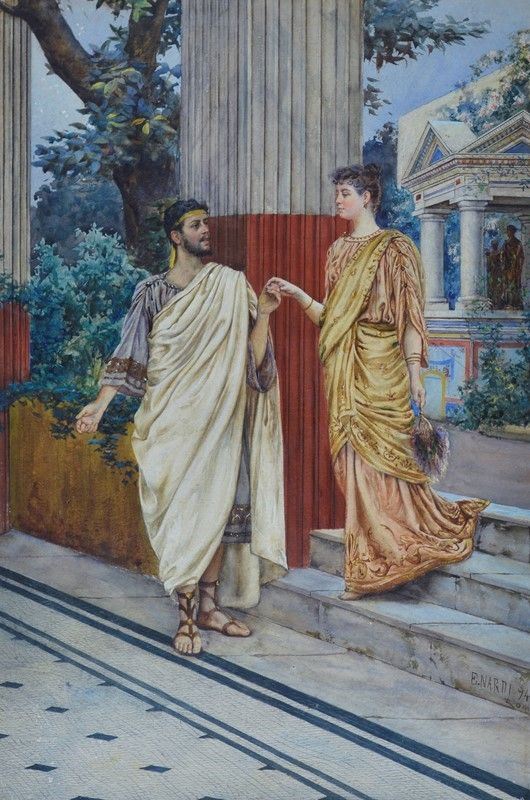 Enrico Nardi - Scene of ancient Rome