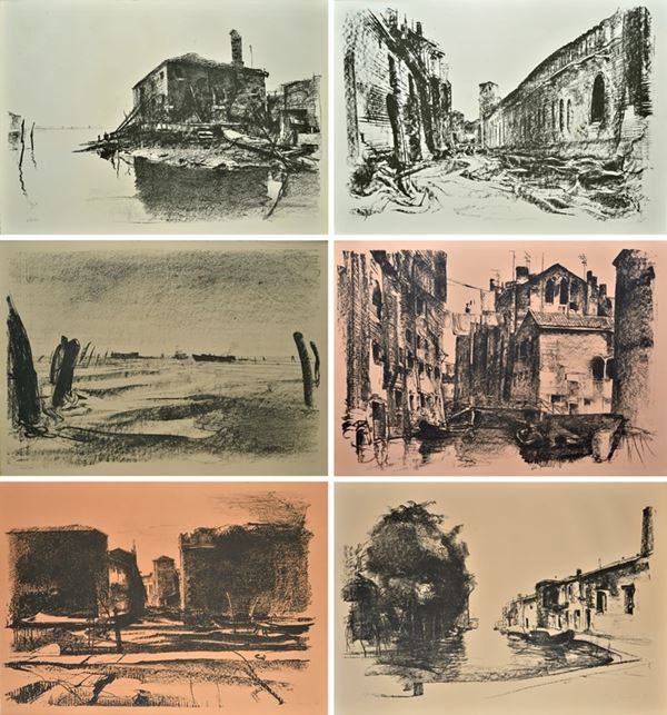 Pietro Annigoni - Venetian impressions