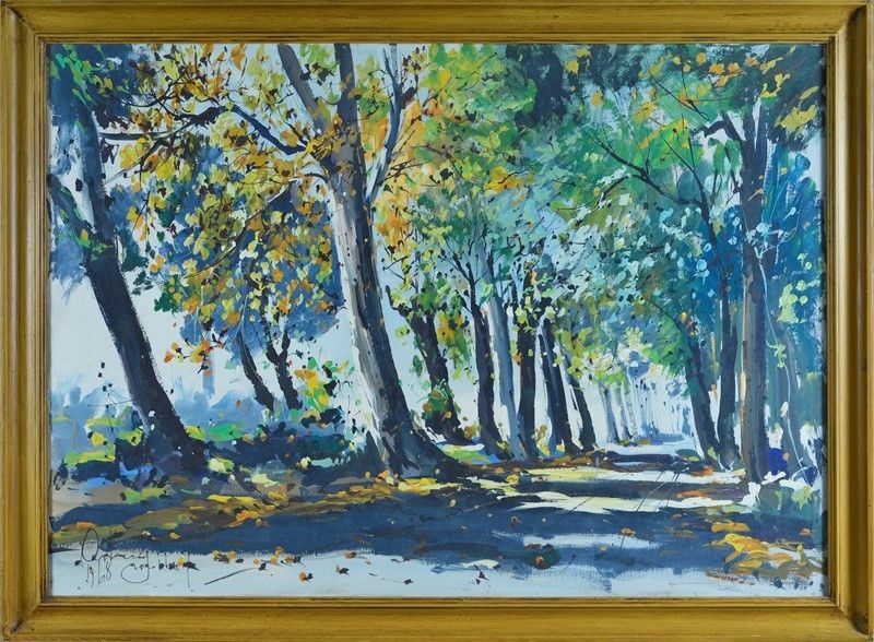 Anonimo, XX Sec. - Alberi