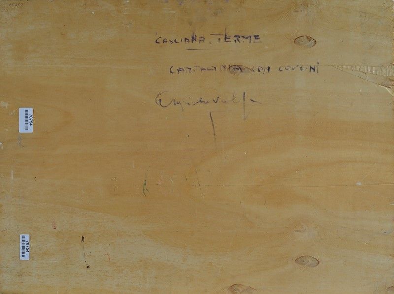 Angiolo Volpe - Campagna con Covoni
