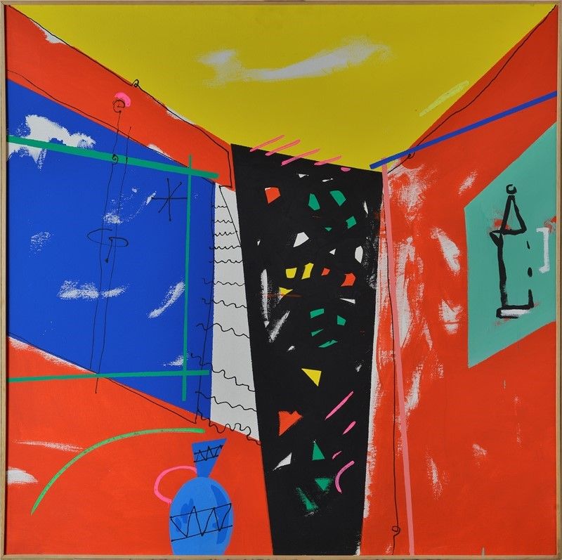Francesco Maria Caberlon - Interno con Vaso