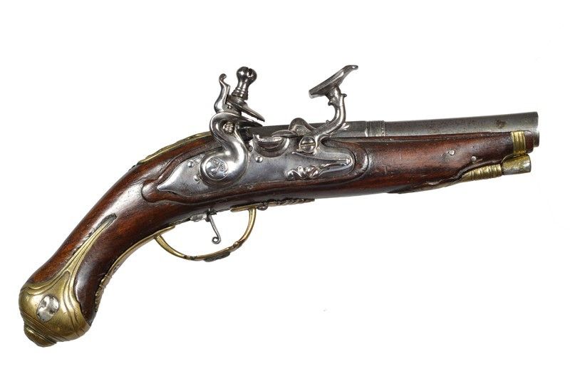 Coppia di Pistole a Pietra Focaia