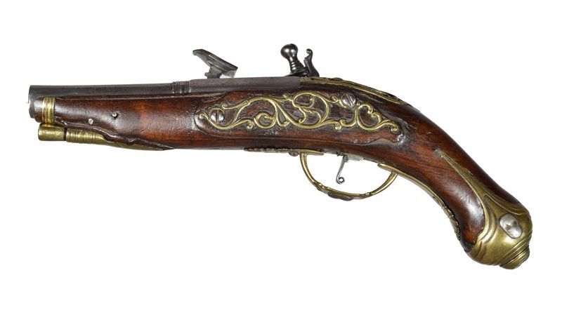 Coppia di Pistole a Pietra Focaia