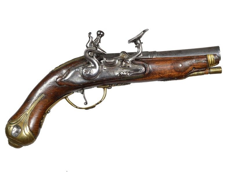 Coppia di Pistole a Pietra Focaia