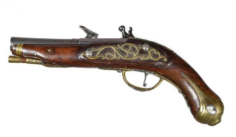 Coppia di Pistole a Pietra Focaia