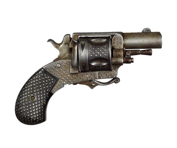 Breech-loading pocket revolver