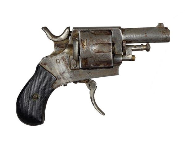 Breech-loading pocket revolver