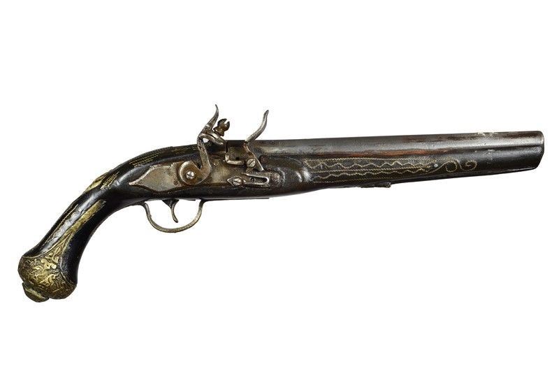 Pistola Orientale a Pietra Focaia