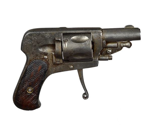 Breech-loading pocket revolver  - Auction Antique Arms & Militaria - Galleria Pananti Casa d'Aste