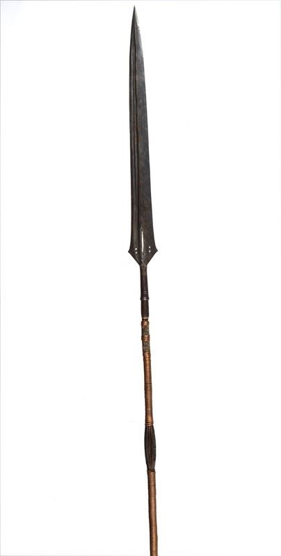African spear  - Auction Antique Arms & Militaria - Galleria Pananti Casa d'Aste