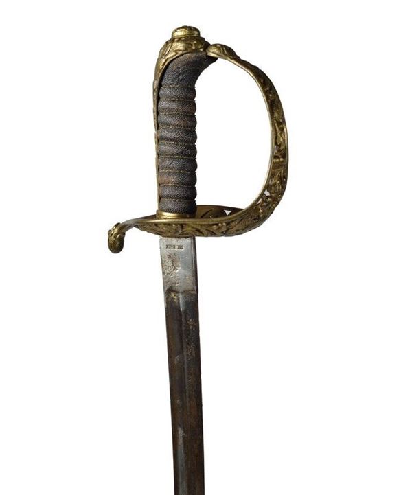 Sciabola austriaca da Funzionario