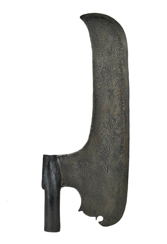 Grande scure inastata  - Asta Armi antiche e Militaria - Galleria Pananti Casa d'Aste