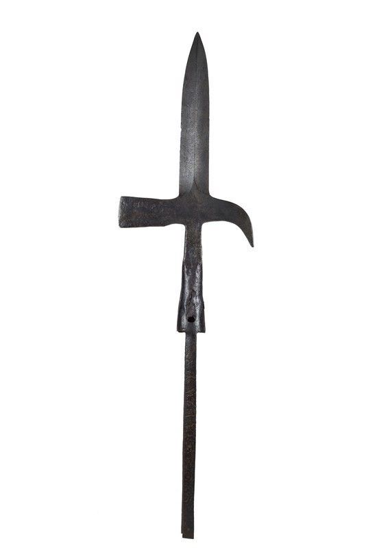 Ferro di alabarda da milizia paesana