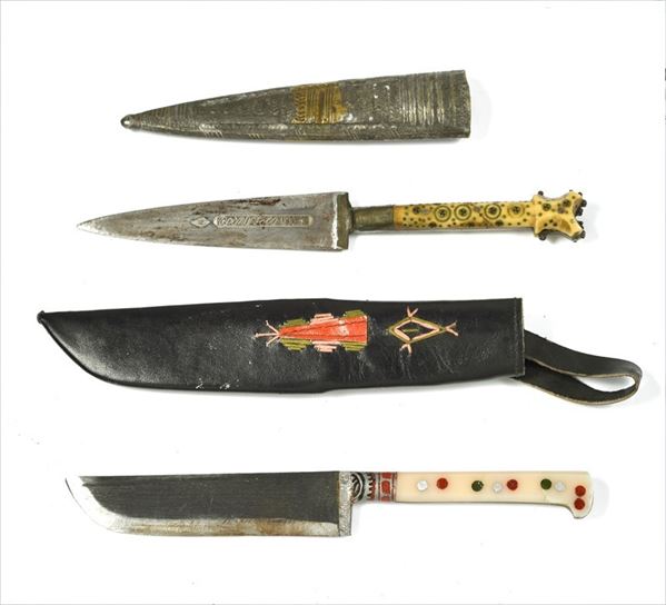 two Balkan knives