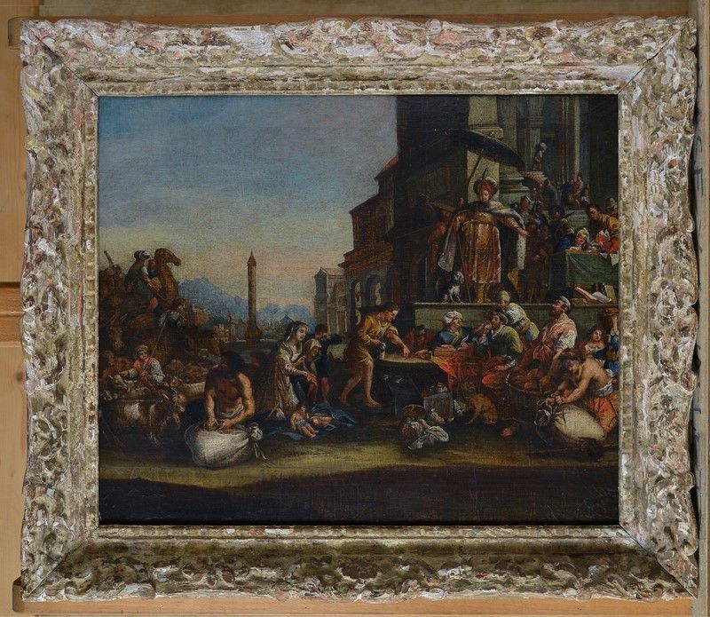 Scuola Fiamminga, XVII Sec. - Il Pagamento del Tributo