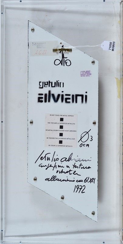 Getulio Alviani - Superficie a Testura Vibratile