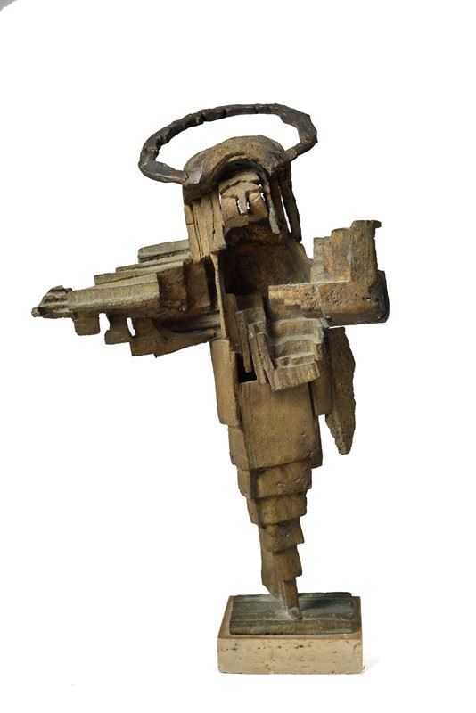 Mirko Basaldella : Priest  - Bronze - Auction Modern and Contemporary art - III - Galleria Pananti Casa d'Aste