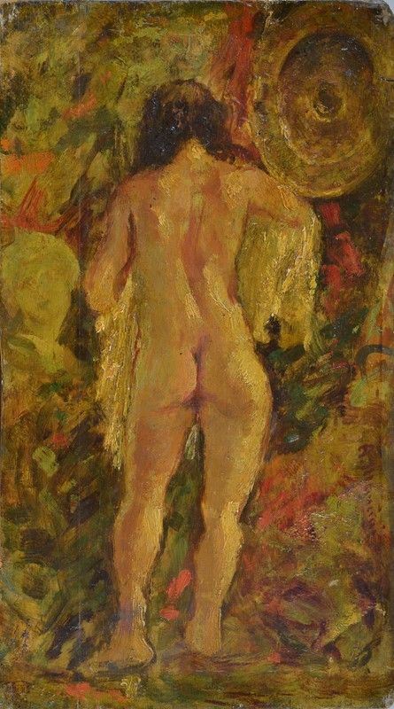 Antonio Mancini - Nudo di Spalle