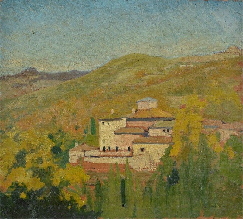 Eugenio Cecconi - Campagna Toscana