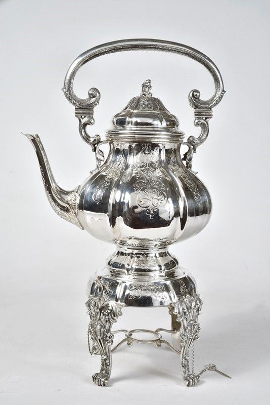 Samovar  - Auction SILVER AND JEWELS - I - Galleria Pananti Casa d'Aste