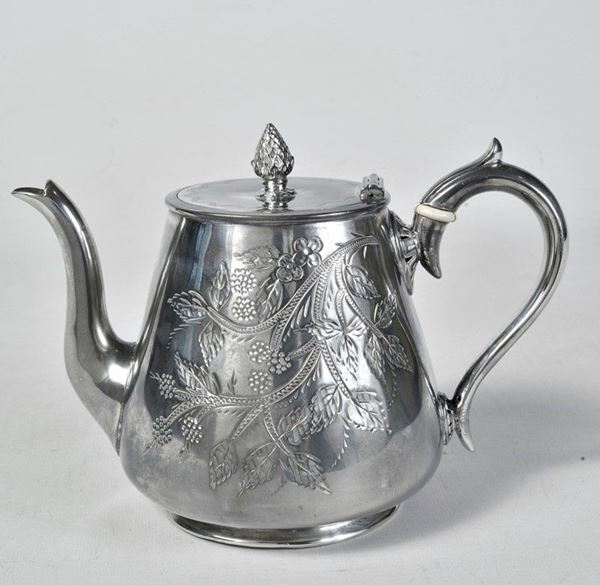 Teiera   - Auction SILVER AND JEWELS - Galleria Pananti Casa d'Aste