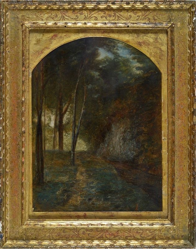 Antonio Fontanesi - Paesaggio Boschivo