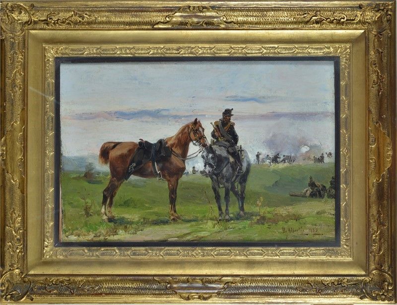 Sebastiano De Albertis - Soldato a Cavallo