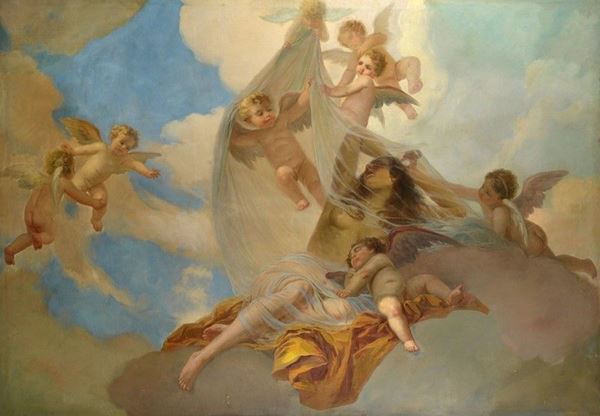 Pietro Verzetti - Venere e amorini
