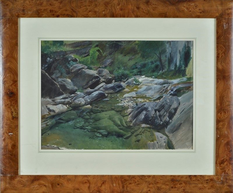 Adolf Hirémy Hirschl - Ruscello