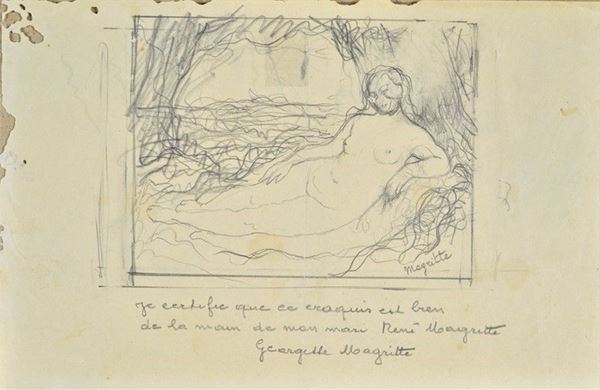 Ren&#233; Magritte - Nudo