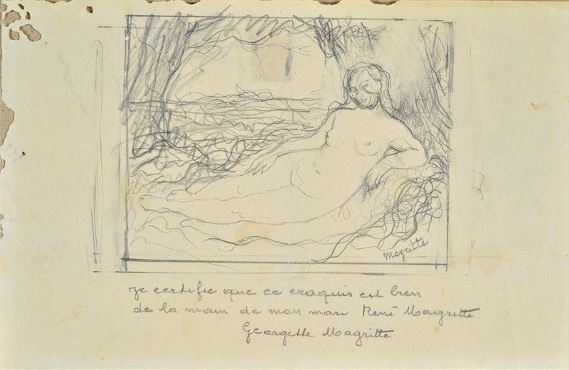René Magritte - Nudo