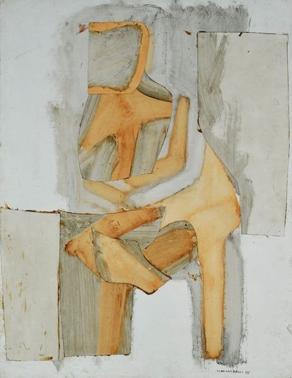 Conrad Marca-Relli - Seated  Figure