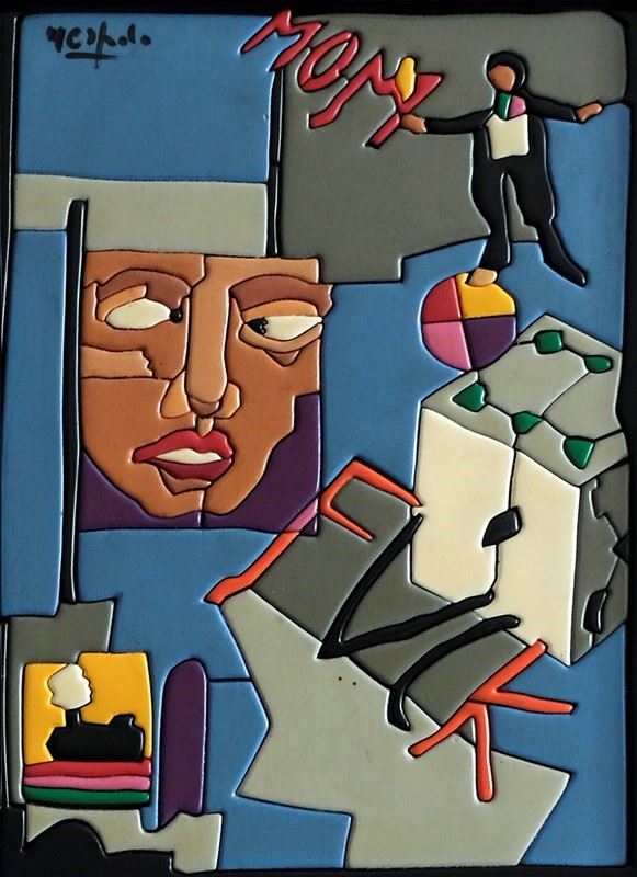 Ugo Nespolo - Without title