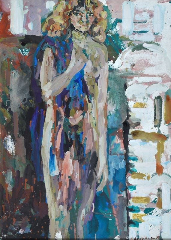 Silvio Loffredo - Ragazza in piedi
