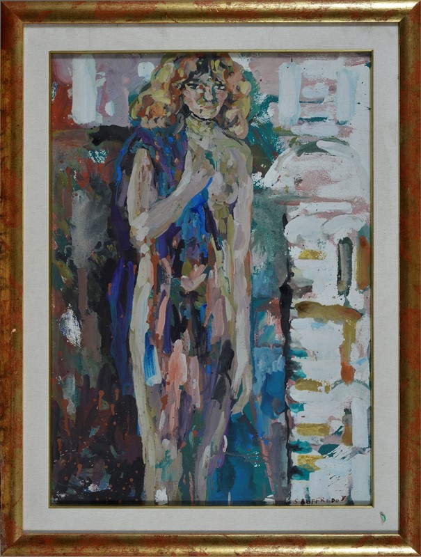 Silvio Loffredo - Ragazza in Piedi