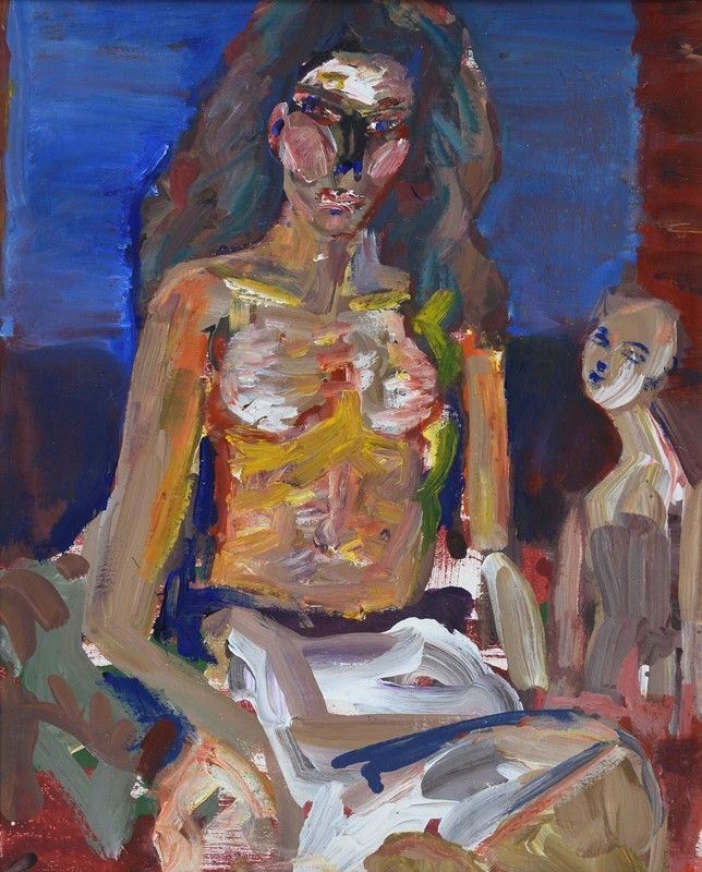 Silvio Loffredo - Ragazza con Manichino