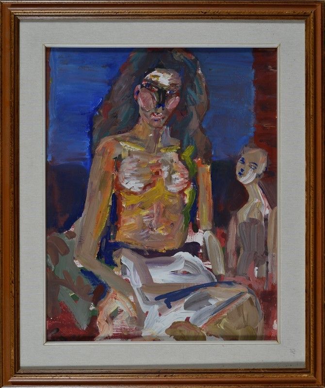 Silvio Loffredo - Ragazza con Manichino