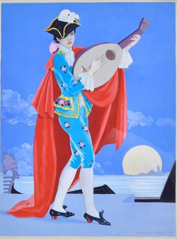 Umberto Brunelleschi - Suonatore