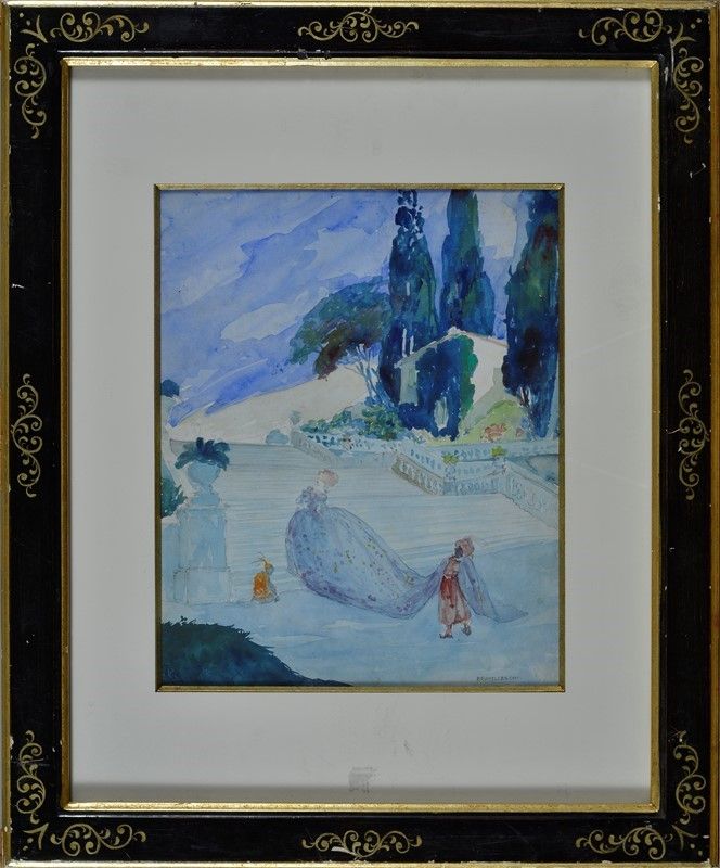 Umberto Brunelleschi - Scena di Teatro