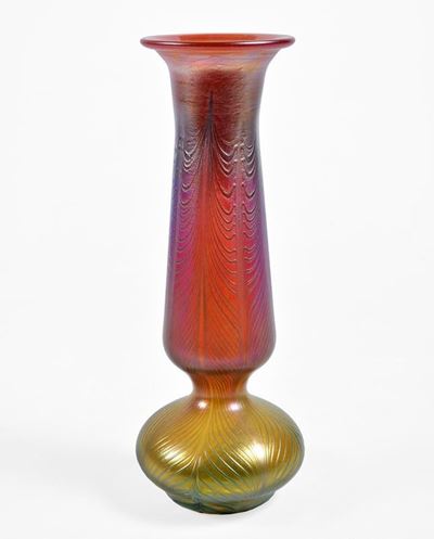Vaso in Vetro Rosa