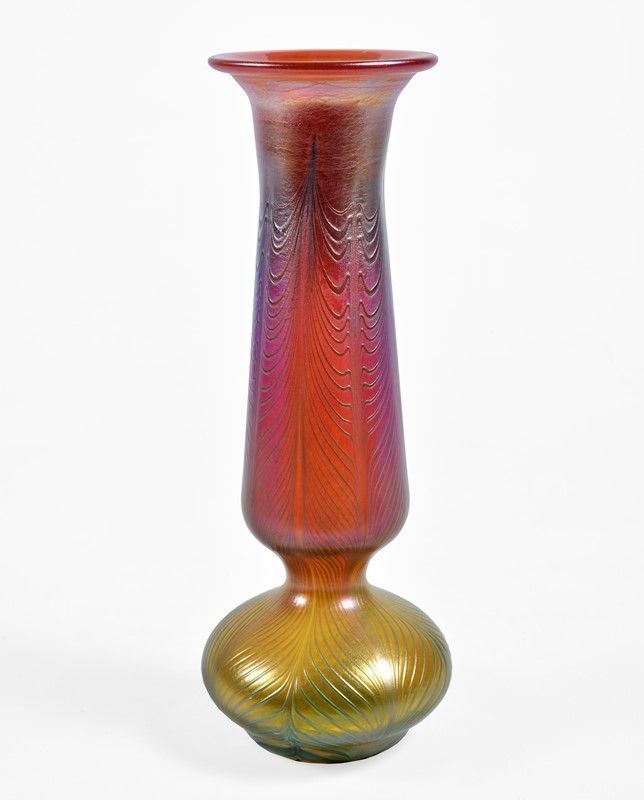 Vaso in Vetro Rosa