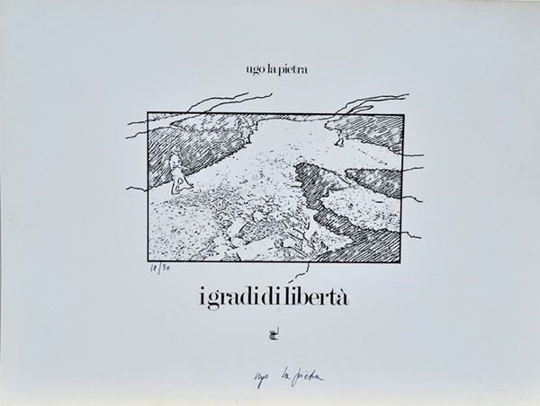 Ugo La Pietra : I gradi della libertà  (1975)  - Asta Arte Moderna e Contemporanea, Grafica e Multipli - Galleria Pananti Casa d'Aste