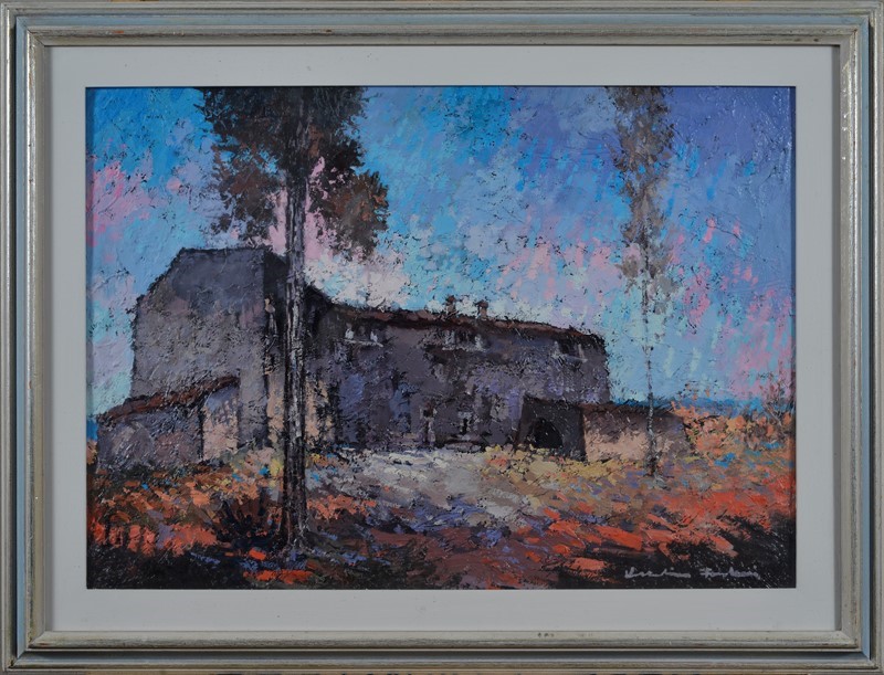 Voltolino Fontani - Paesaggio Toscano
