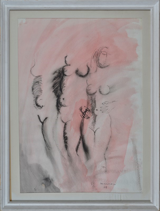 Bruno Cassinari - Nudo