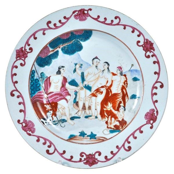 Dish  - Auction ANTIQUES - I - Galleria Pananti Casa d'Aste