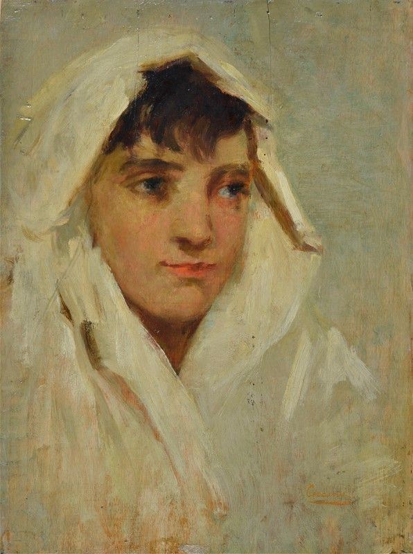Ettore Cercone - Face of a girl