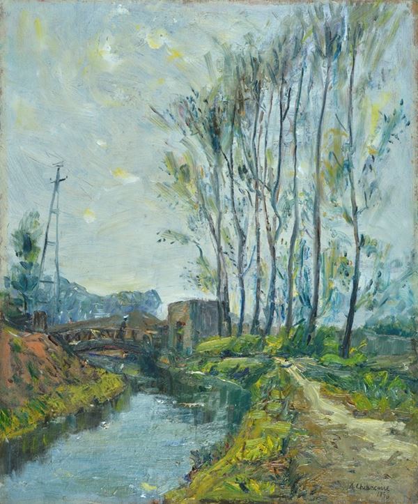 Alberto Chiancone - River landscape