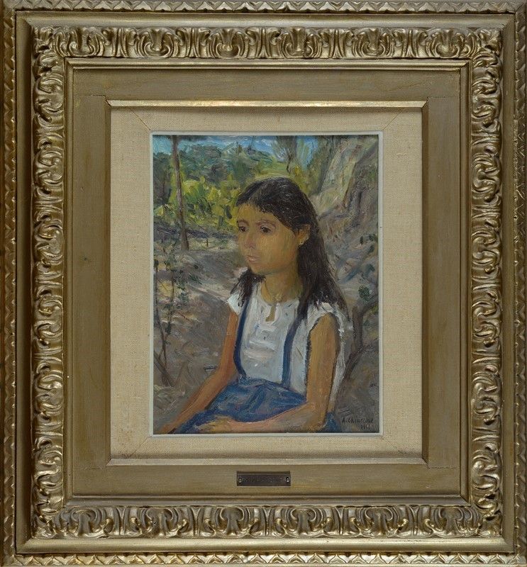 Alberto Chiancone - Bambina Seduta