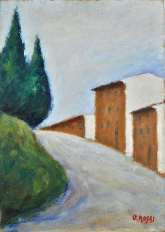 Ottone Rosai - Paesaggio