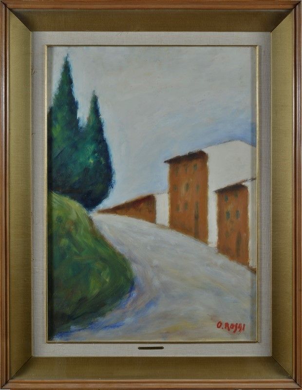 Ottone Rosai - Paesaggio